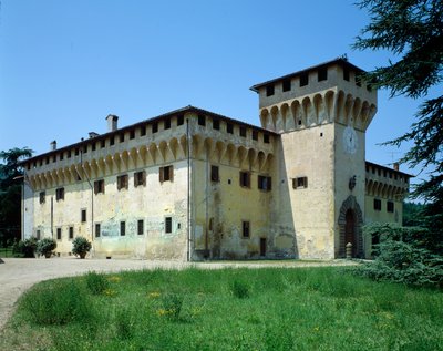 Villa Medicea di Cafaggiolo, iniziata nel 1451 da Michelozzo di Bartolommeo